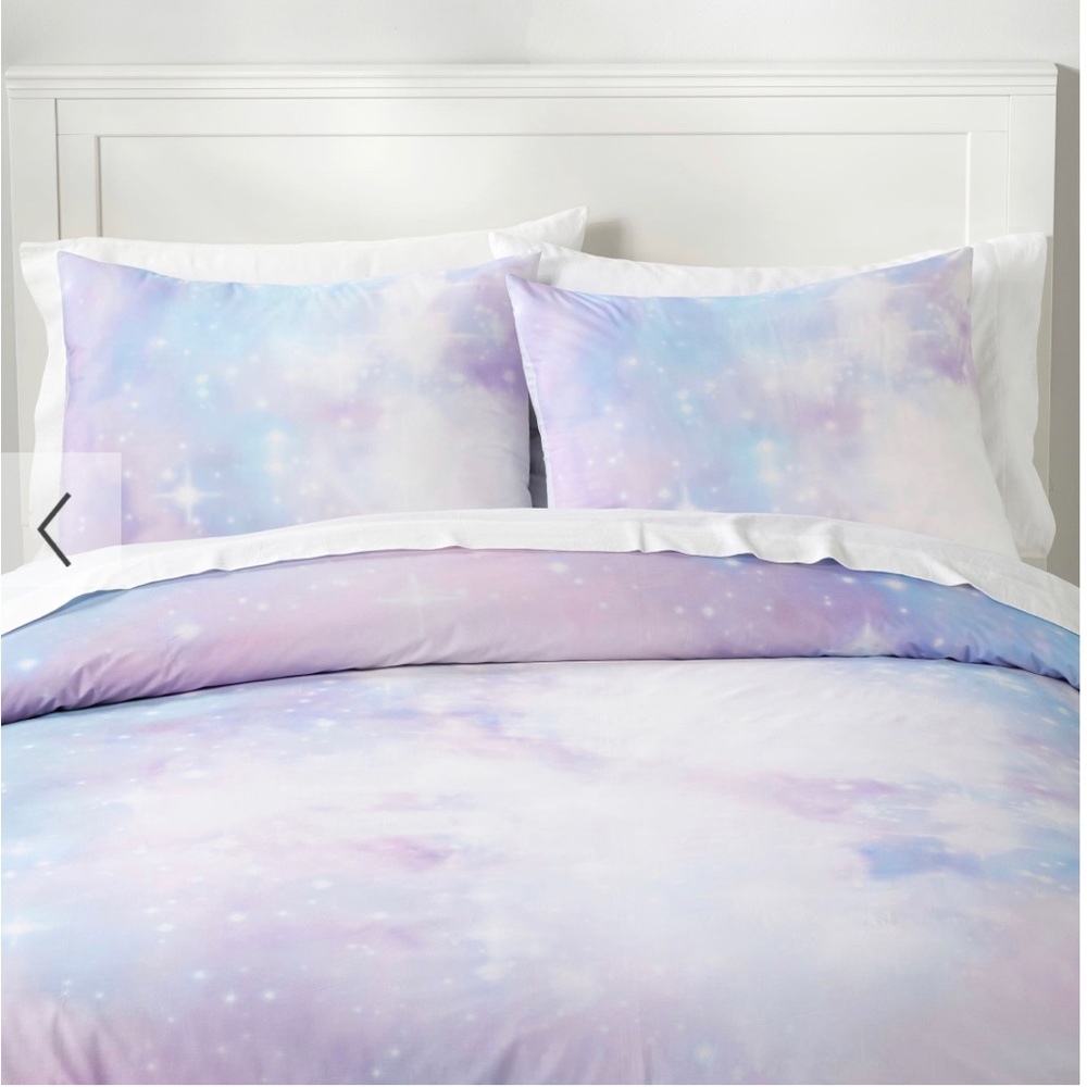 Supernova Printed Duvet Cover and 2-Shams **INSERT NOT INCLUDED**